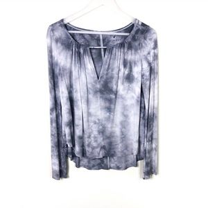 AEO super comfy tie dye long sleeved shirt